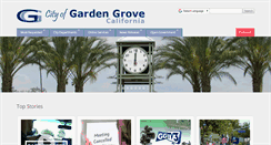 Desktop Screenshot of ci.garden-grove.ca.us
